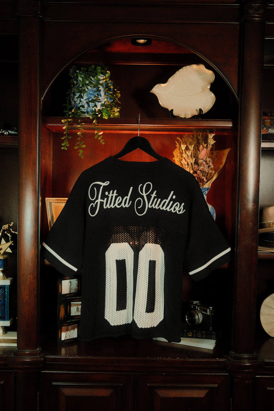 Americana Knitted Jersey | Noir