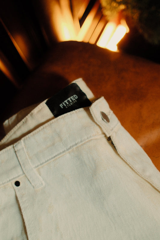 Painted Carpenter Canvas Pants | Sandstone